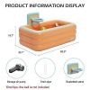 Childrens swimming pool inflatable basketball pool, childrens three-layer adult