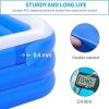 Kids Swimming Pools 0.4mm Thick 120*72*22 inch Inflatable Pool